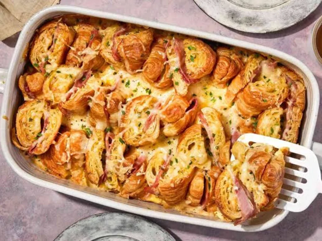 Ham and Cheese Overnight Casserole