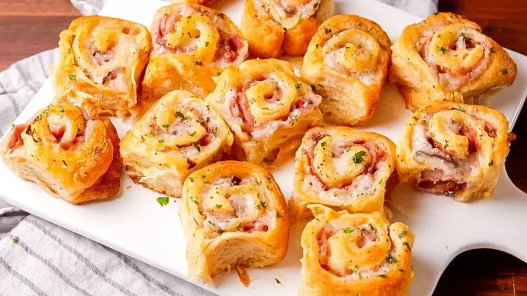 Ham and Cheese Pinwheels