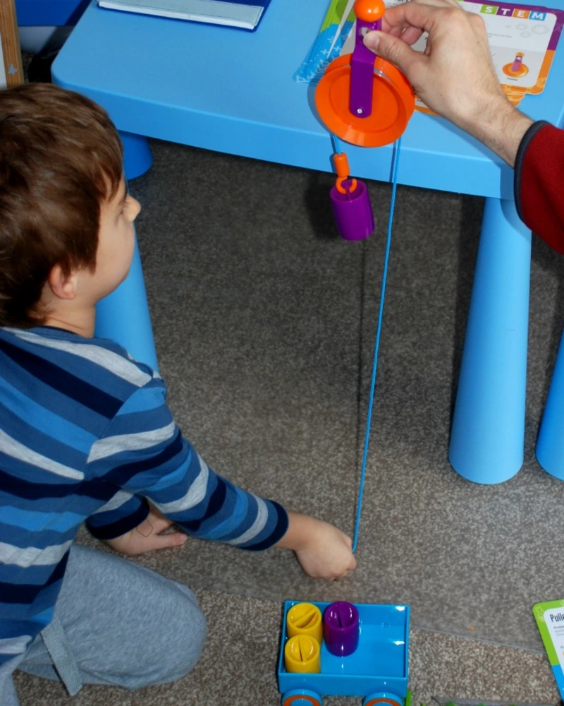 Hands-On Pulley Experiment at Home