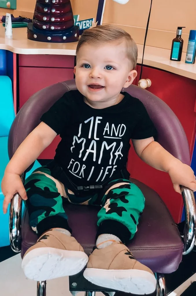 Happy Baby's First Cut