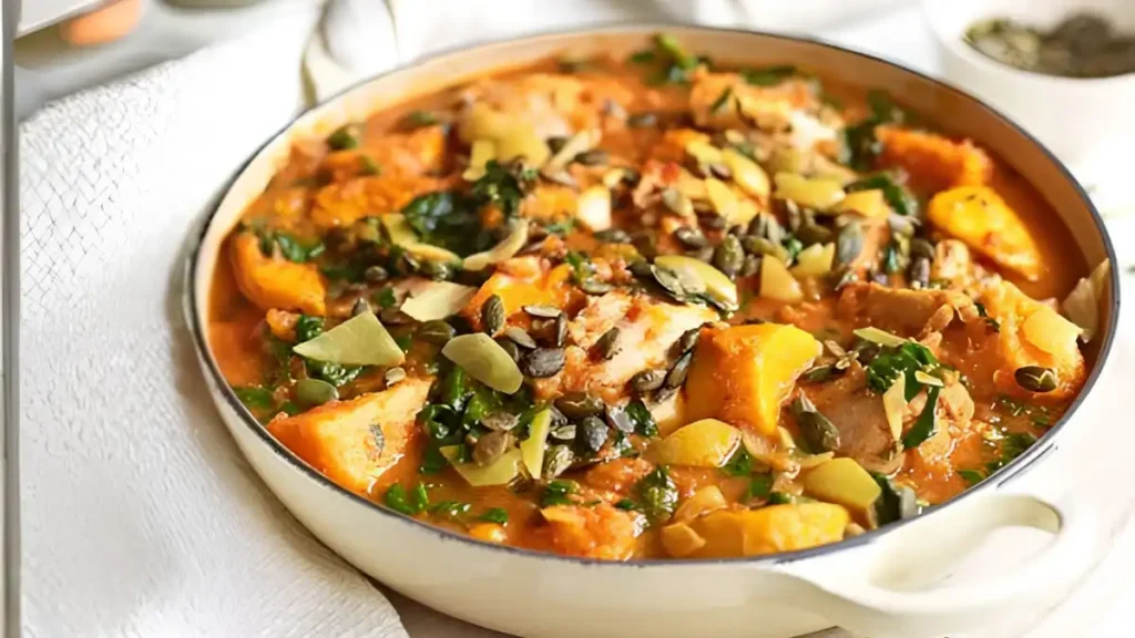 Harvest Chicken and Sweet Potato Stew