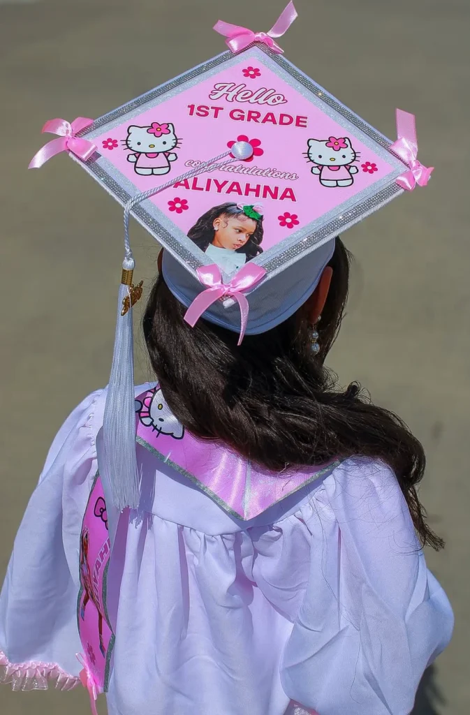 Hello Kitty First Grade Graduation Cap