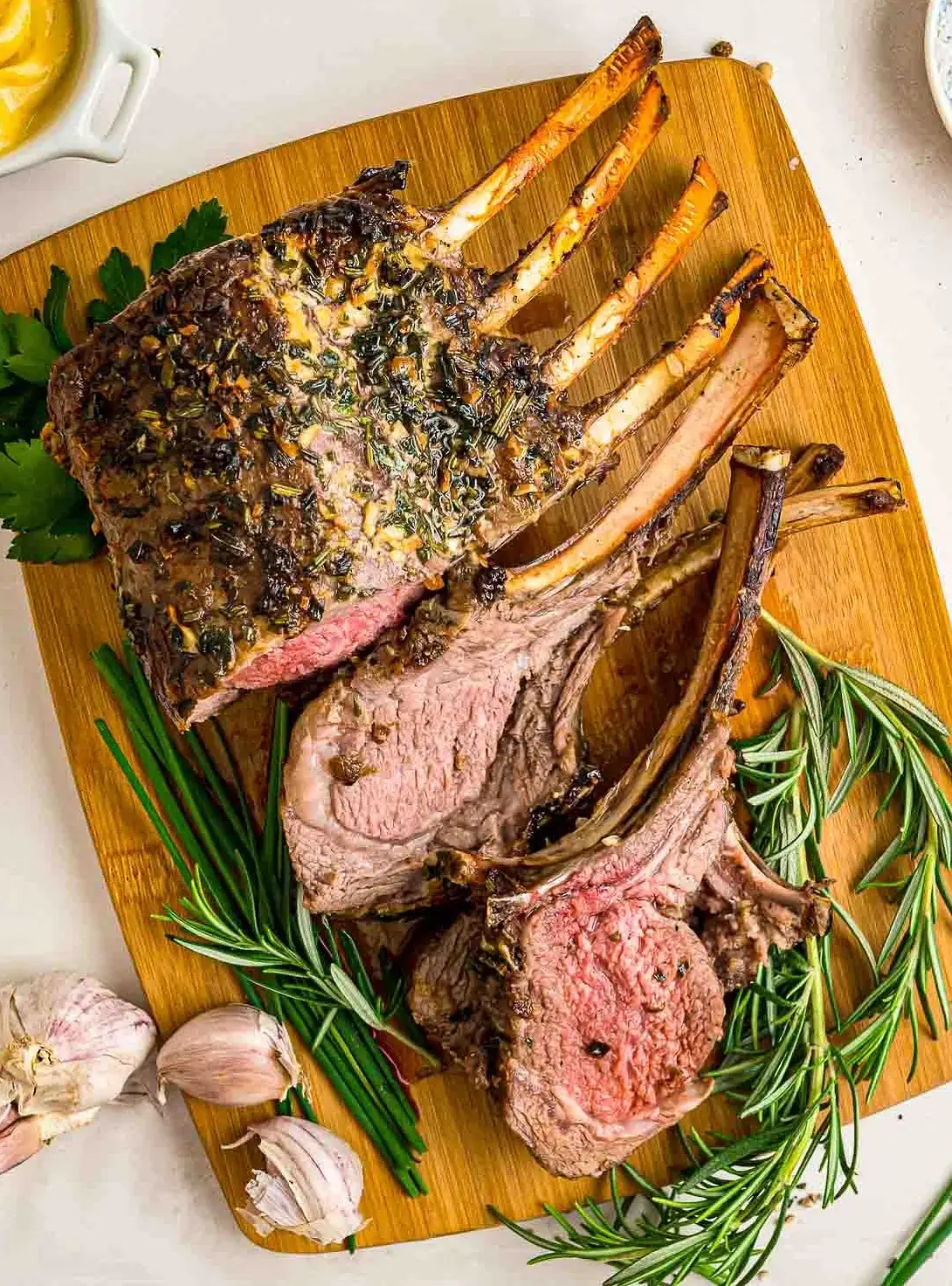 Herb Crusted Rack of Lamb
