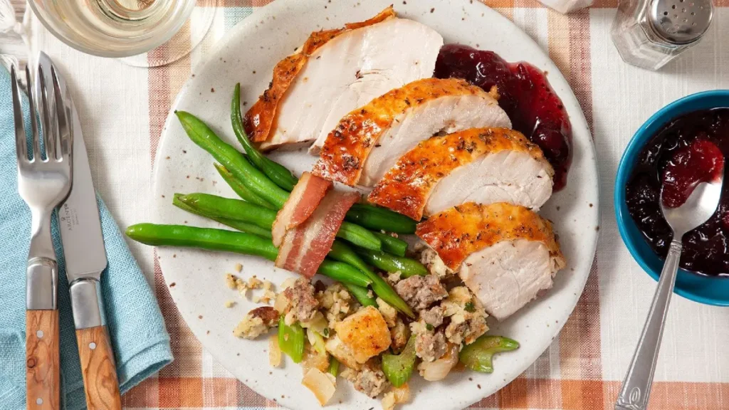  Herb Roasted Turkey Breast and Root Vegetables