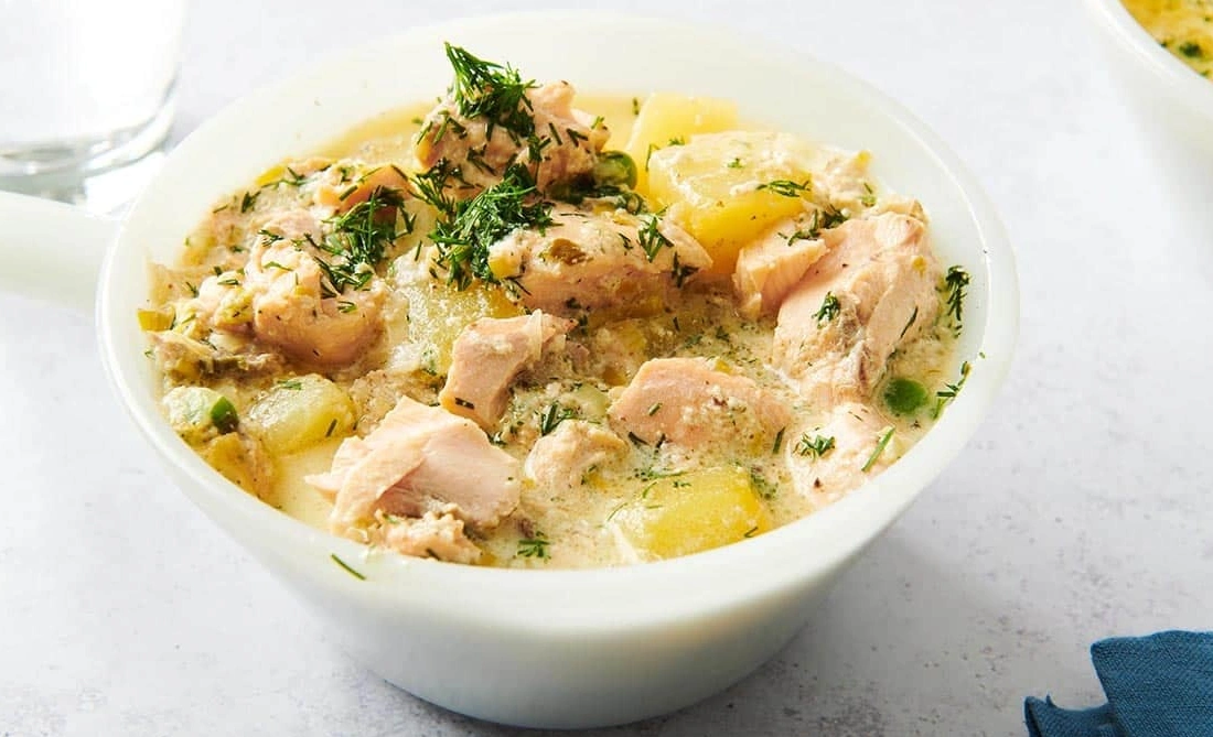 Herbed Salmon Chowder