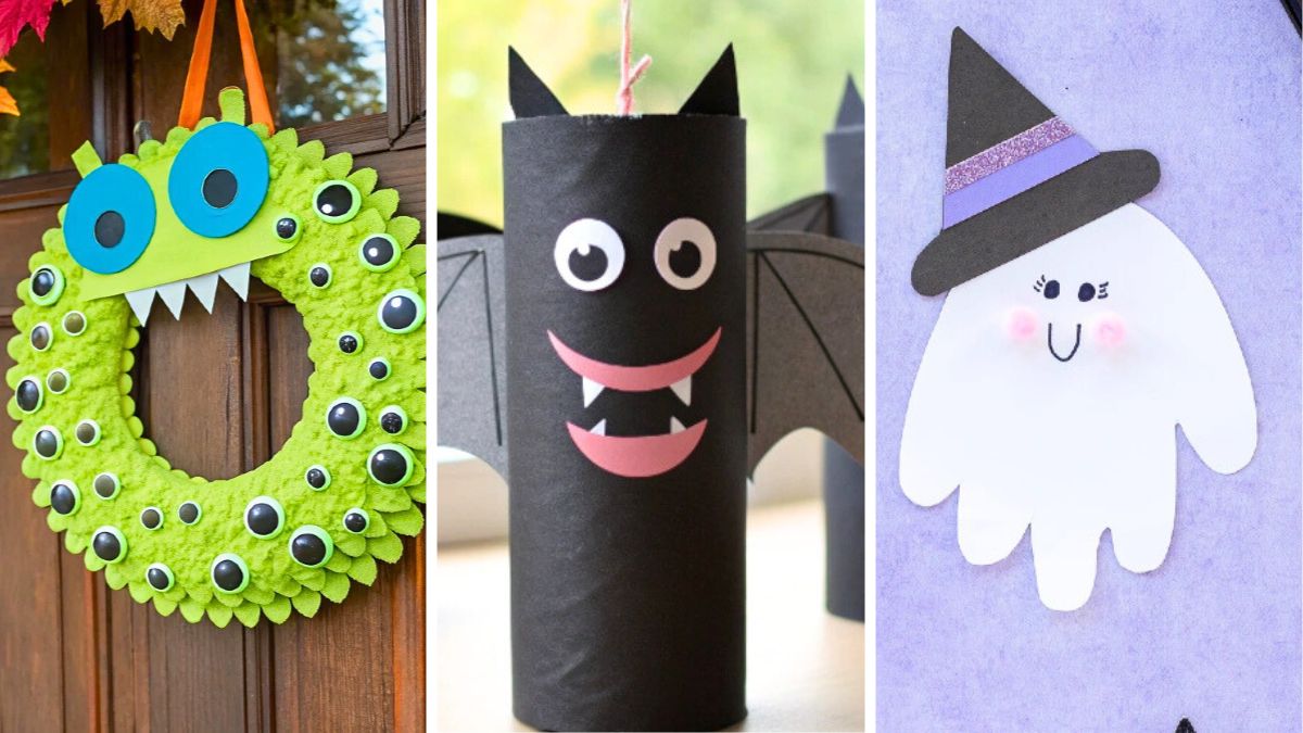 30 Simply Halloween Crafts For Toddlers