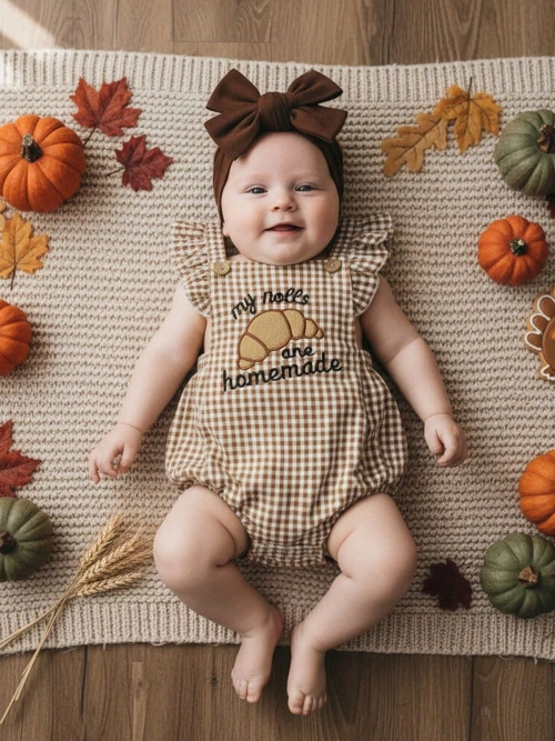 Homemade Rolls Thanksgiving Baby