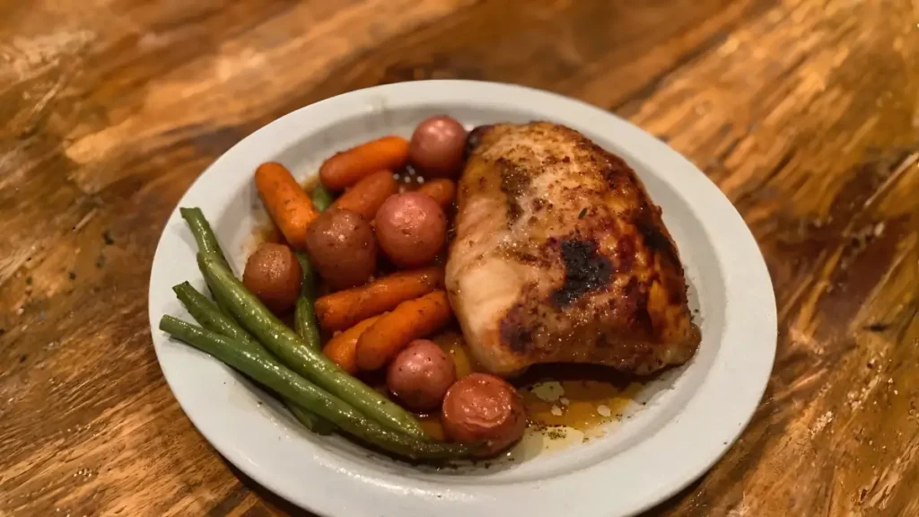 Honey Garlic Chicken and Carrots