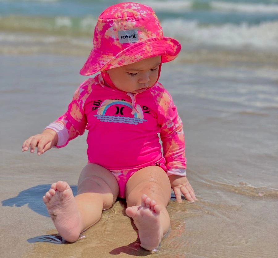 Hot Pink Sun Protection Rashguard