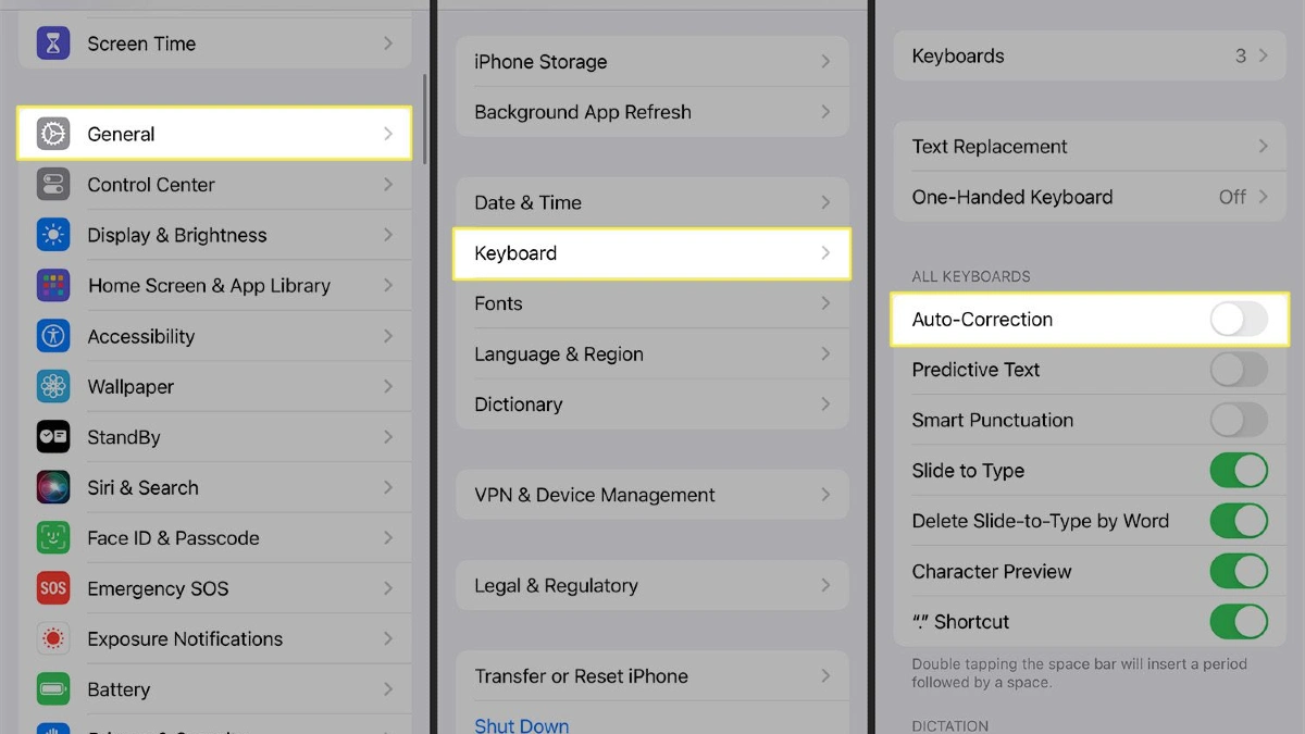 Turn Off Autocorrect Completely 