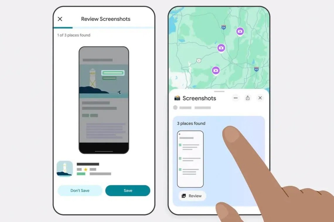 How to Turn Screenshots into Saved Maps