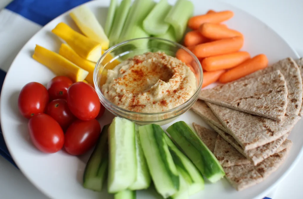 Hummus with Veggies