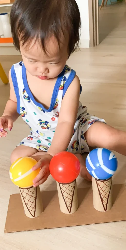 Ice Cream Ball Balancing Game
