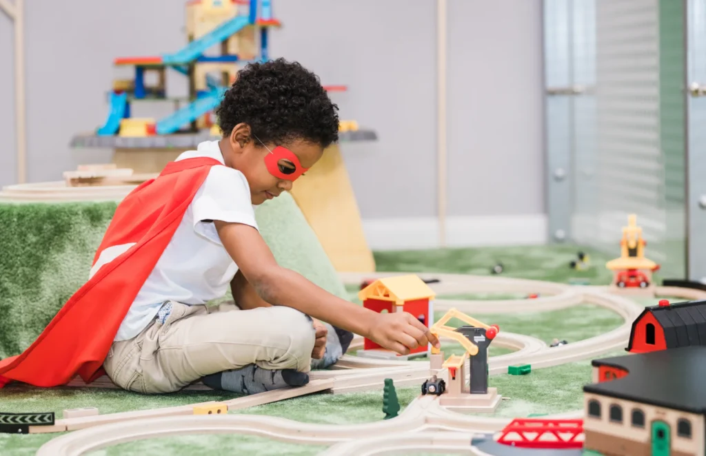 Imaginative Train Play