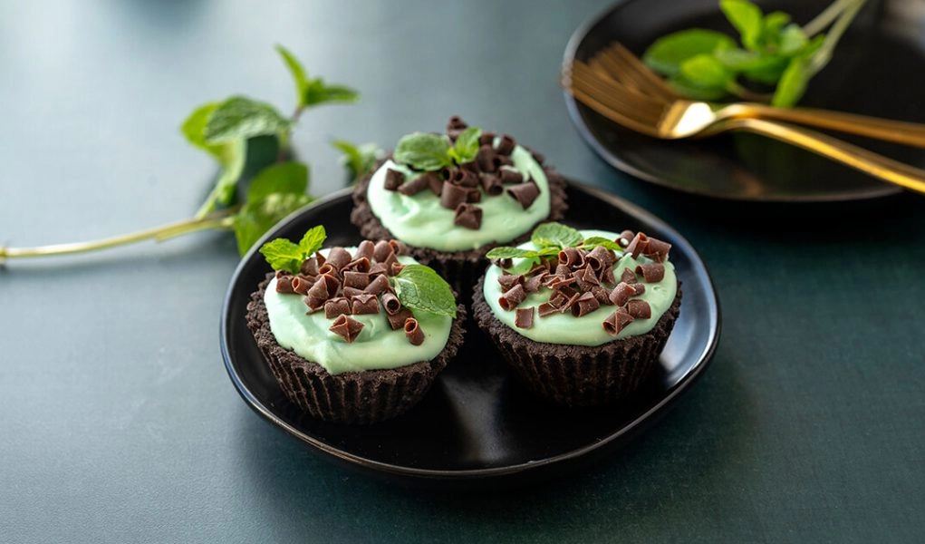 Individual Grasshopper Pies