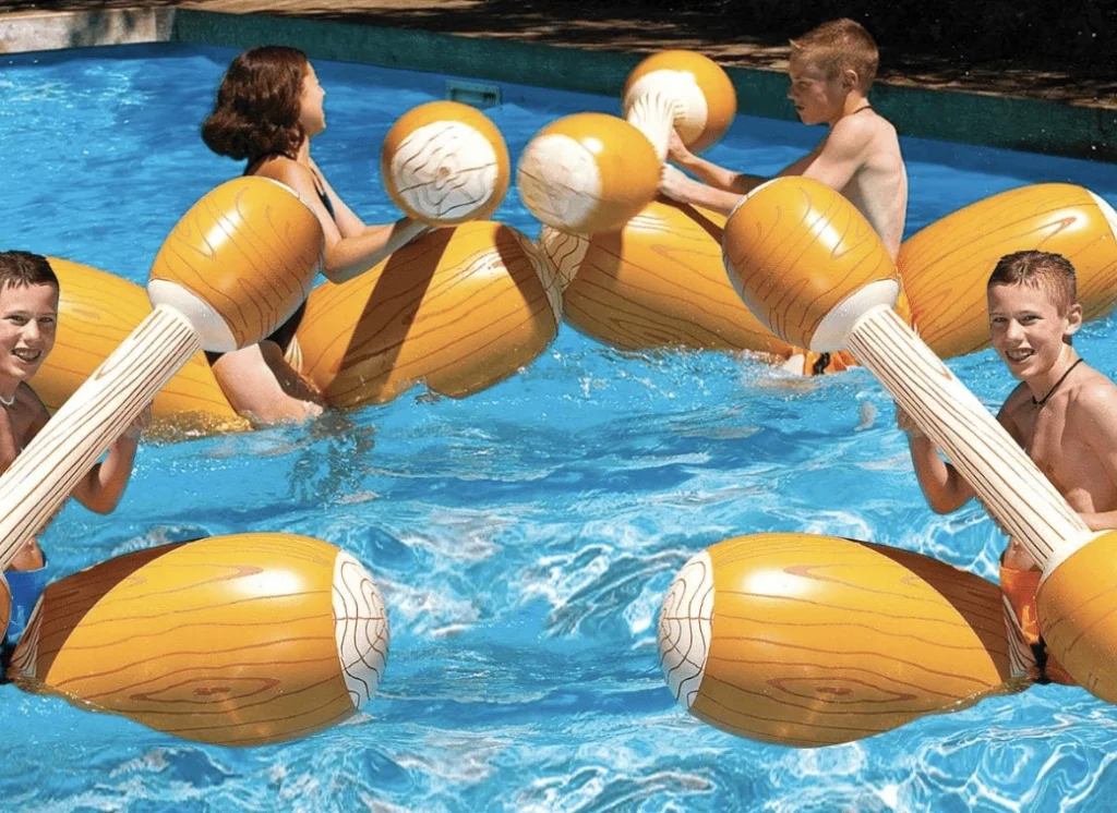 Inflatable Log Joust