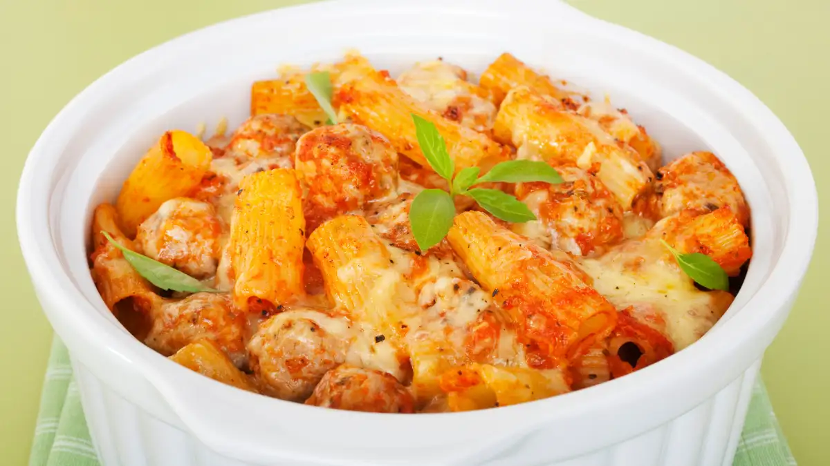 Italian Sausage Pasta Casserole