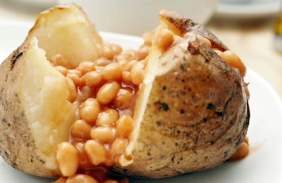 Jacket Potato with Beans