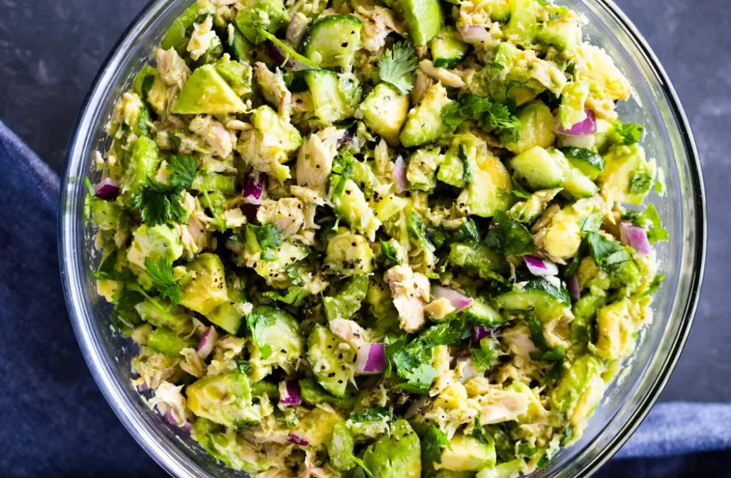 Keto Tuna and Avocado Salad
