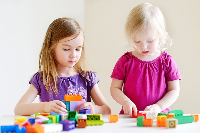 Kids' Block Building Activity