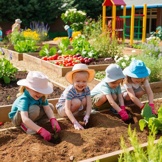 Kids Community Garden Adventure