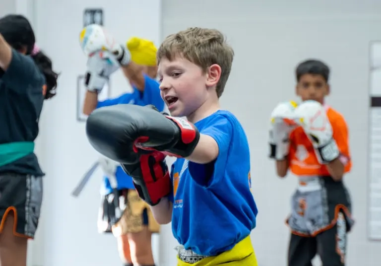 Kids Kickboxing Session