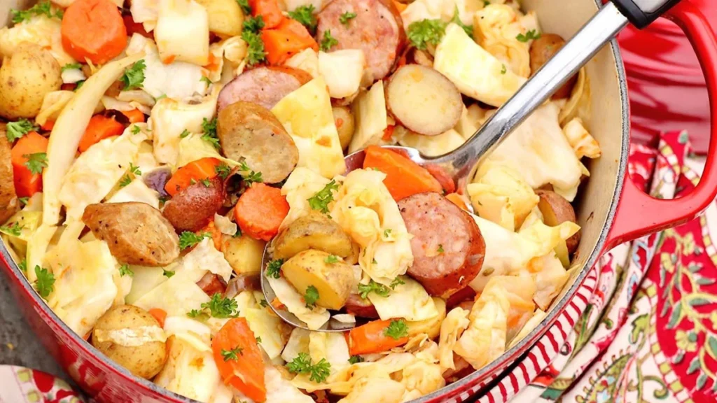 Kielbasa Cabbage Stew