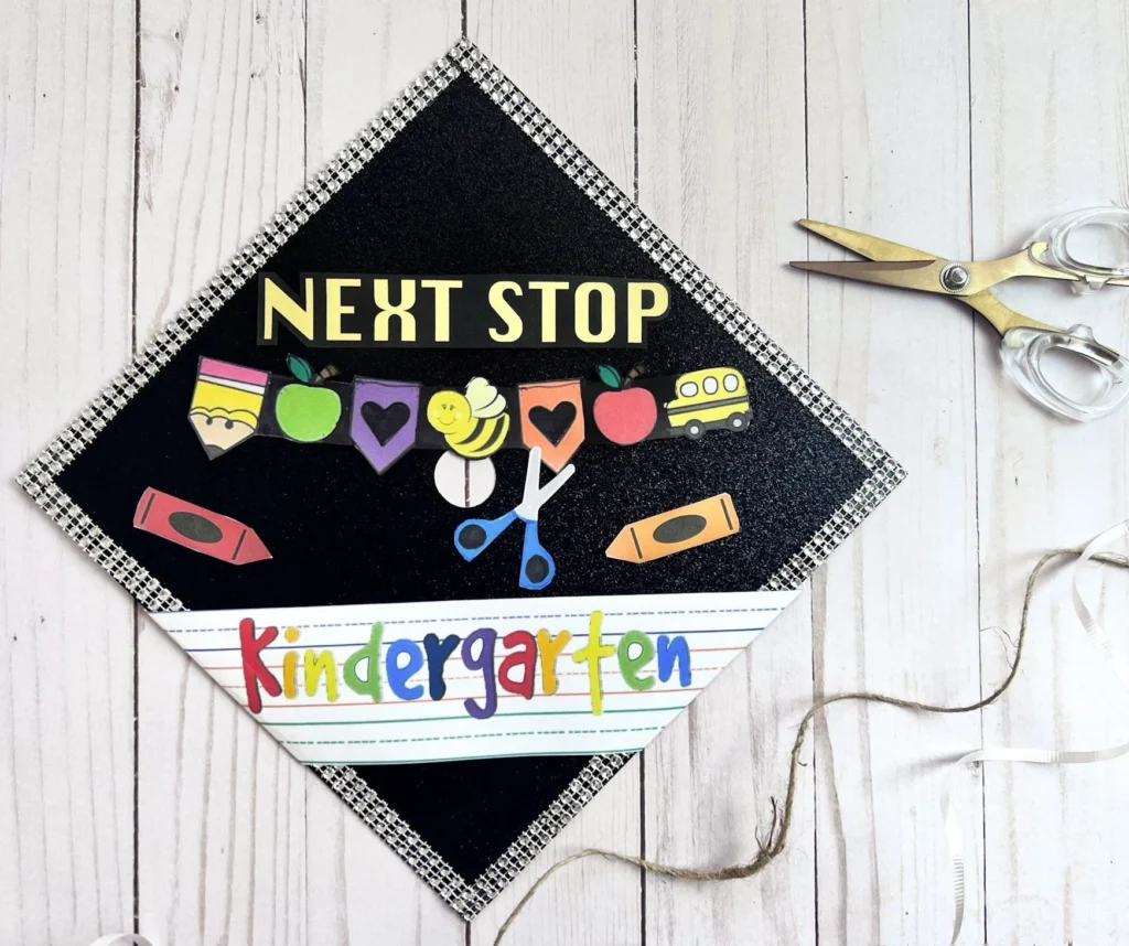 Kindergarten Bound Graduation Cap