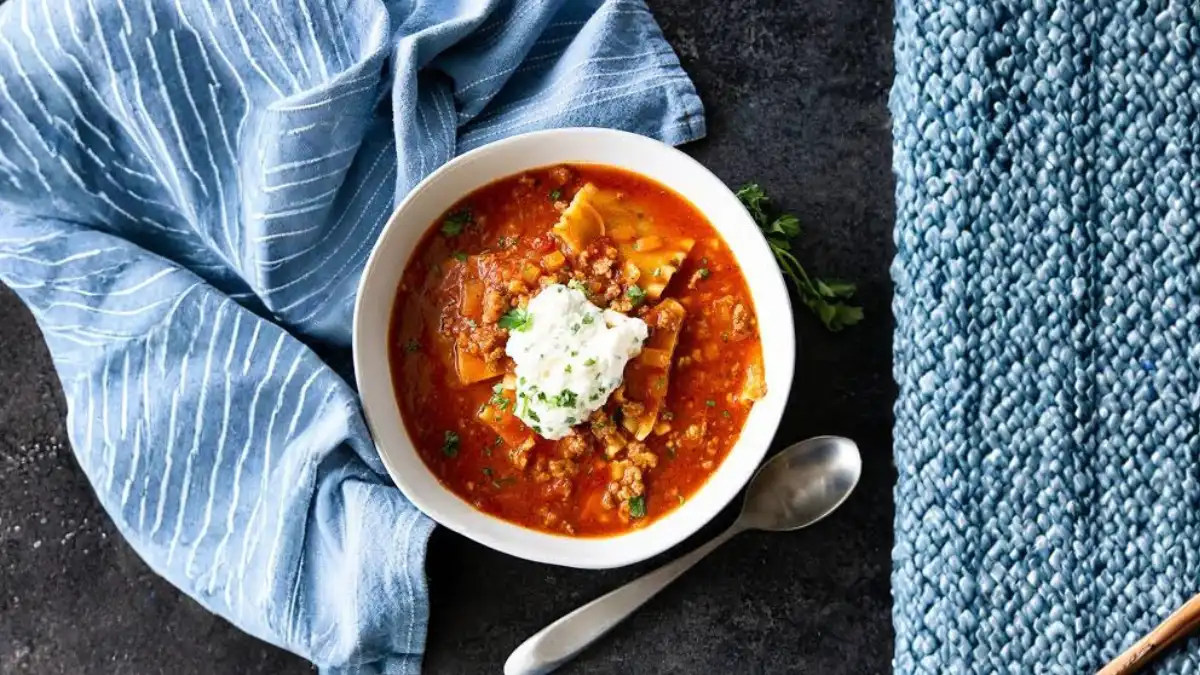 Lasagna Soup