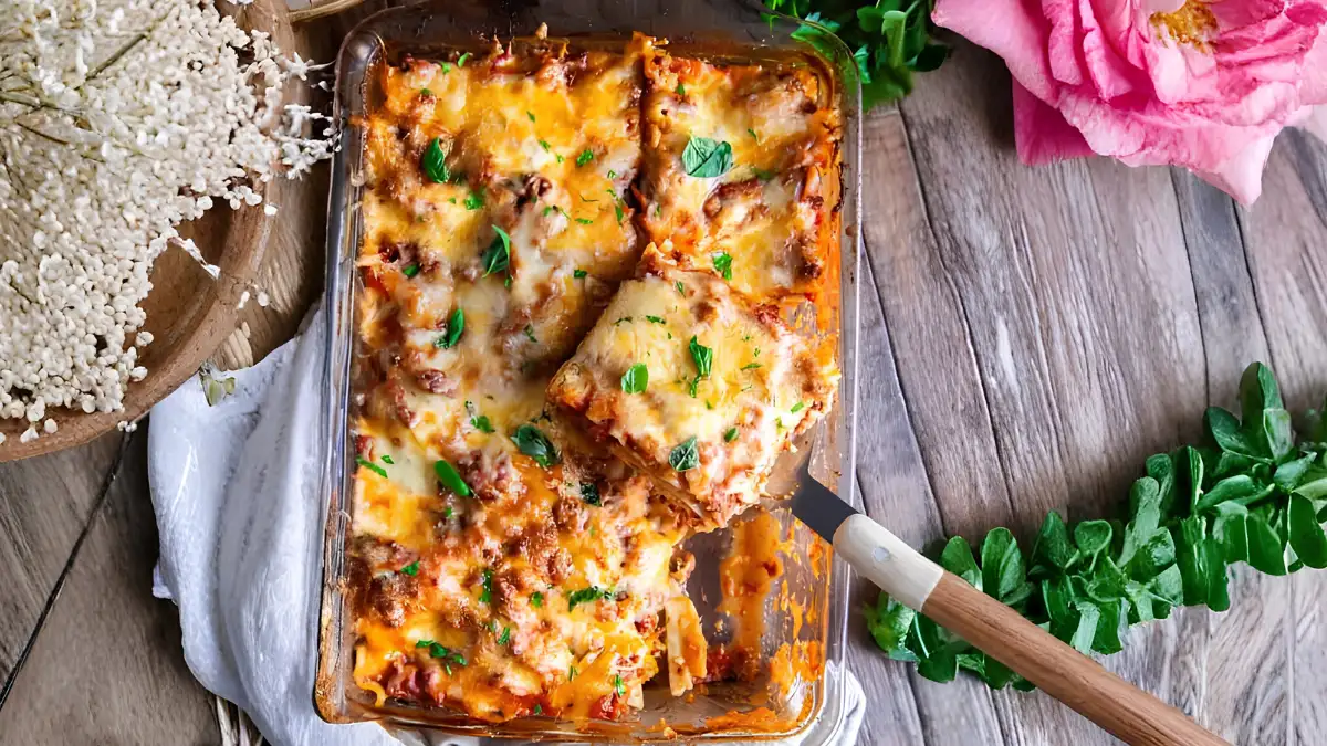 Lasagna Style Pasta Bake