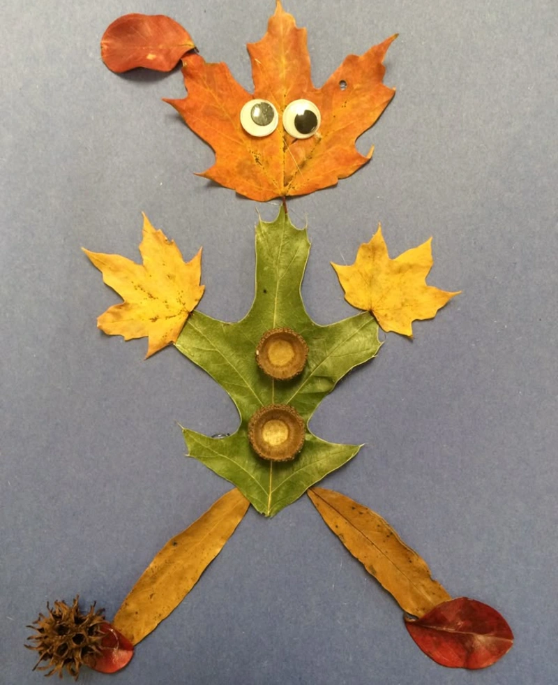 Leaf Person Craft