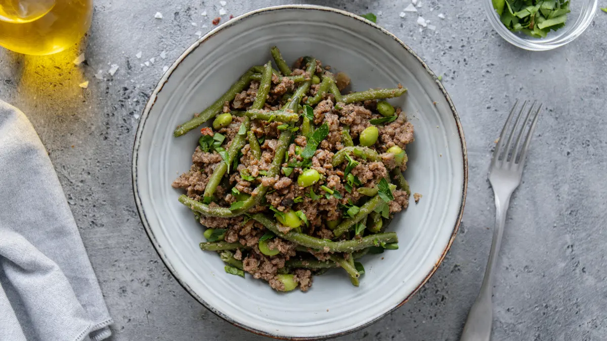 Lean Ground Turkey Stir Fry