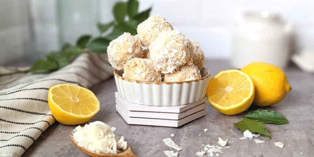 Lemon Coconut Balls