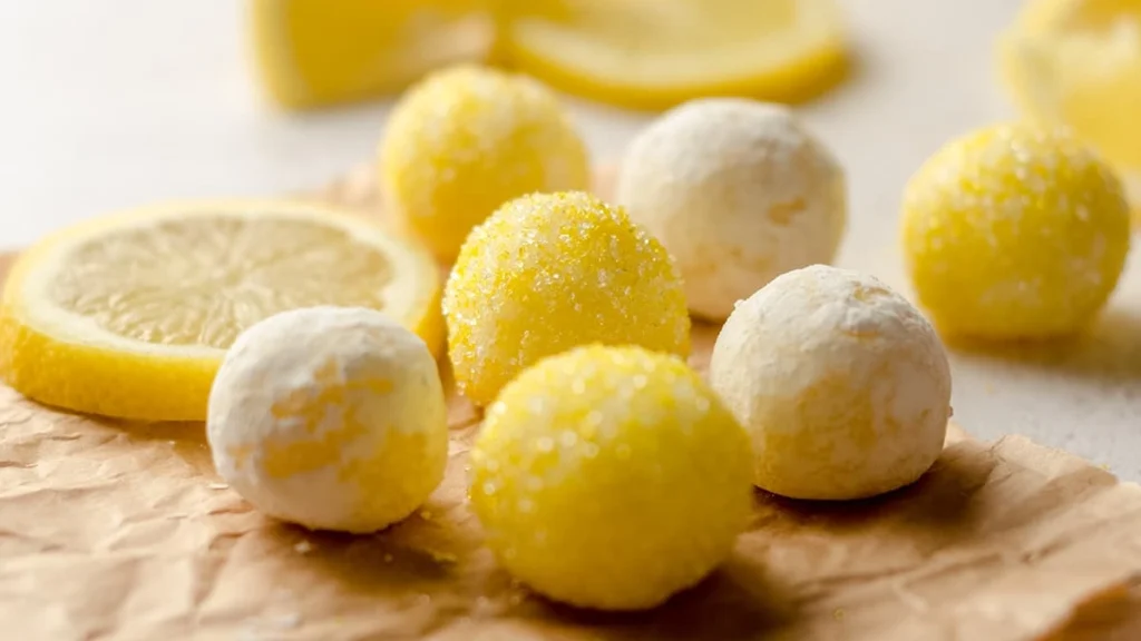 Lemon Coconut Truffles