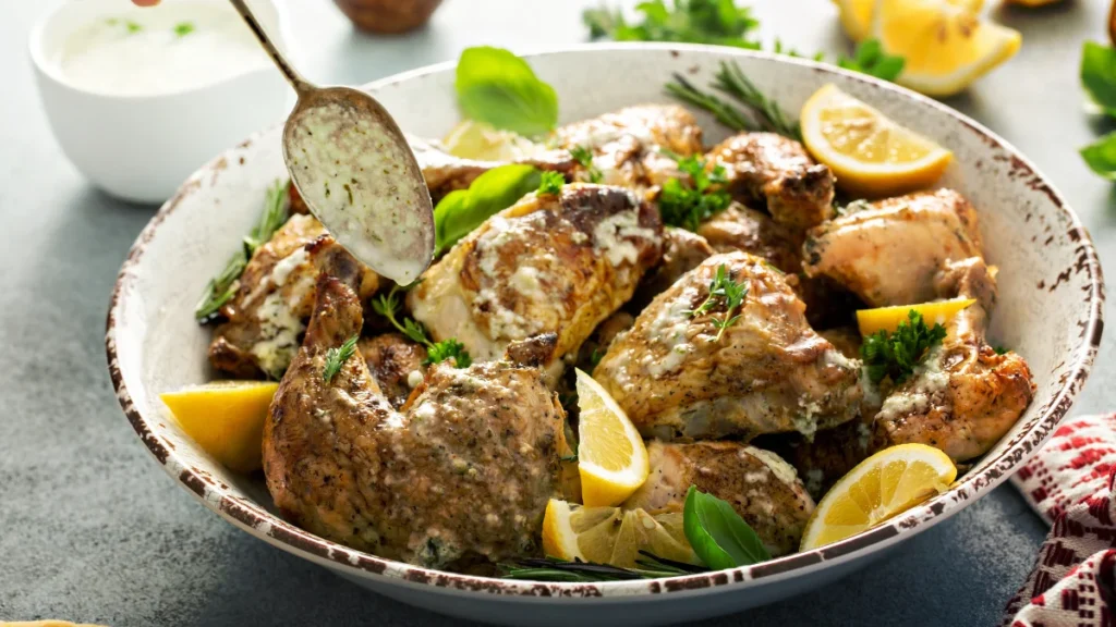  Lemon Herb Chicken and Vegetables