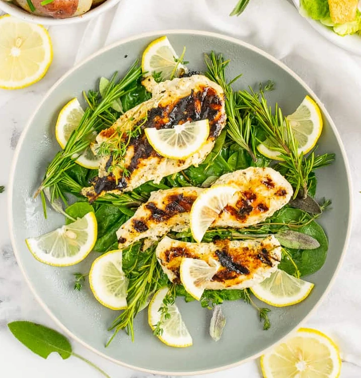 Lemon Herb Grilled Chicken Breast