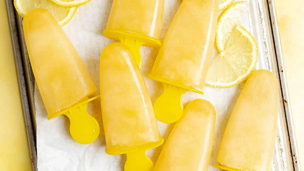Lemonade Popsicles