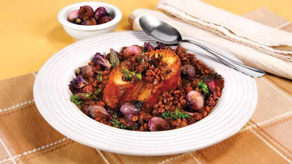 Lentil Pepperoni Stew