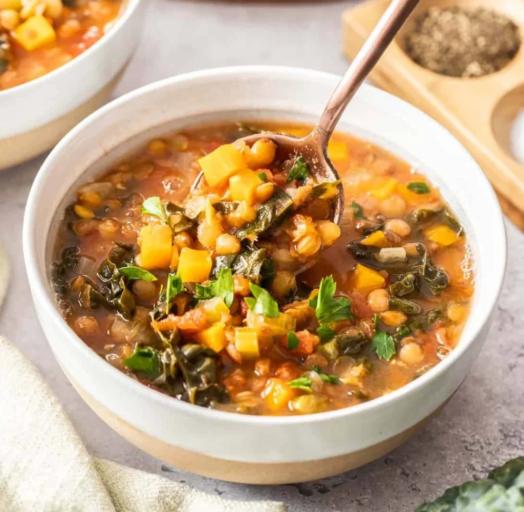 Lentil Soup with Kale