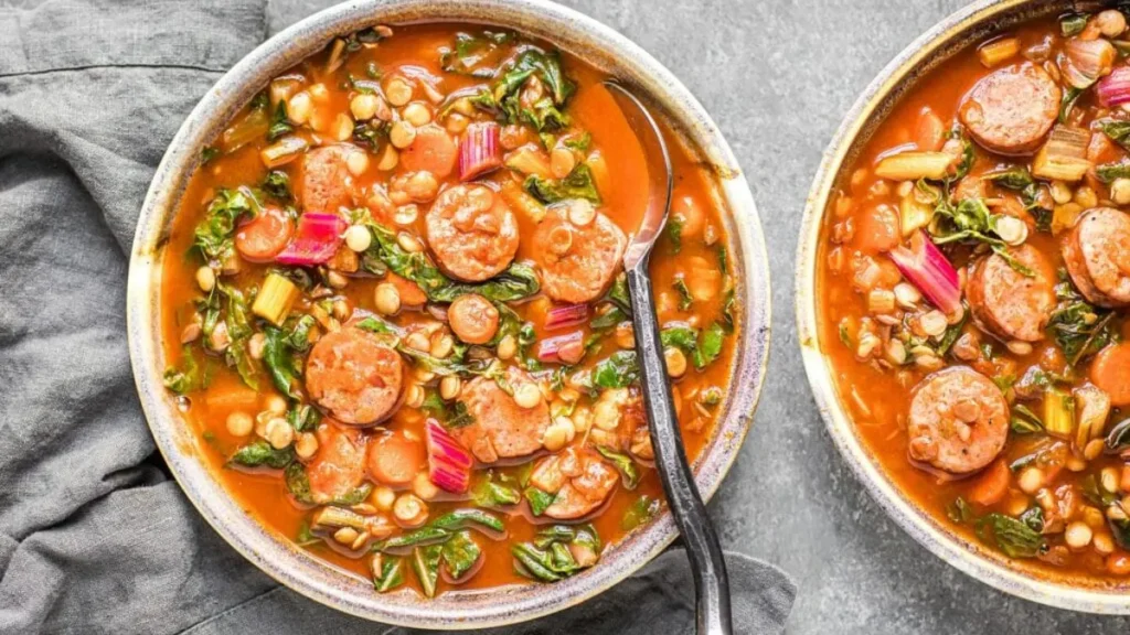 Lentil Soup with Sausage
