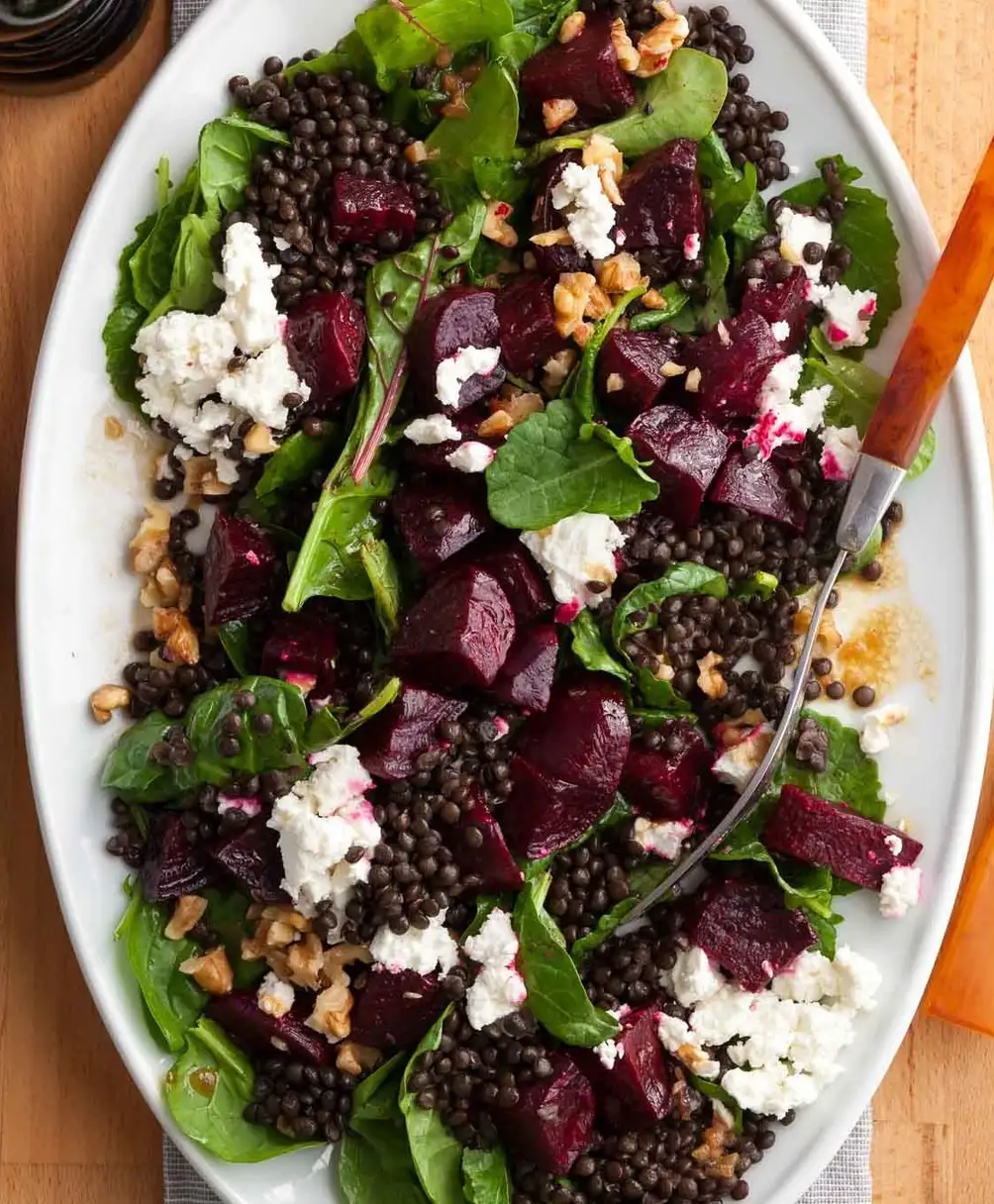 Lentil and Roasted Beet Salad