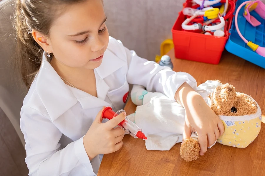 Little Doctor at Work