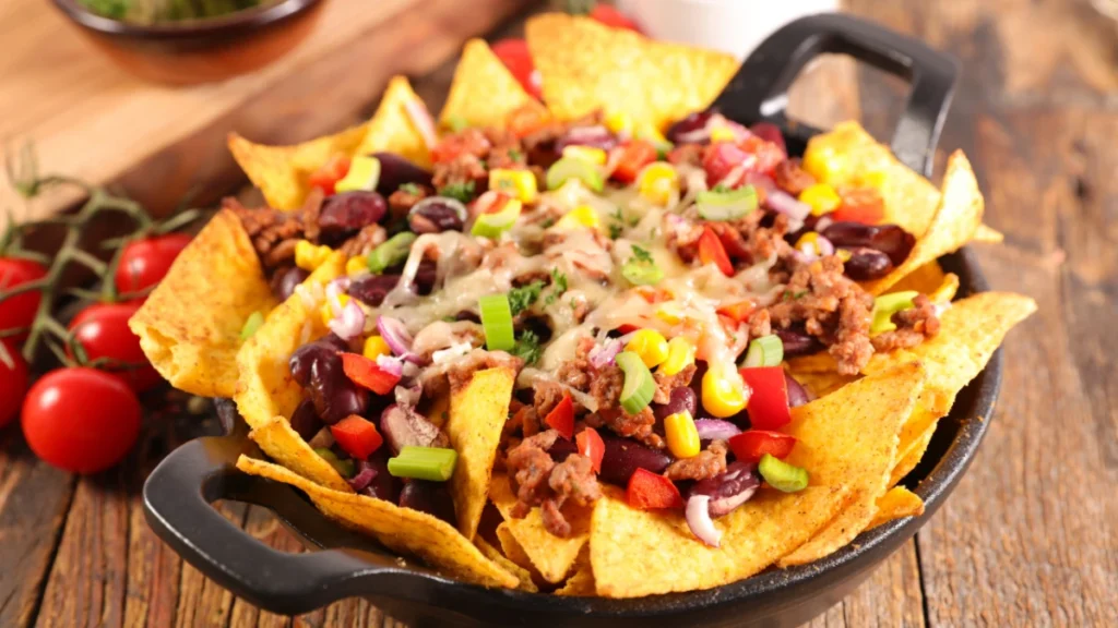 Loaded Beef Nachos