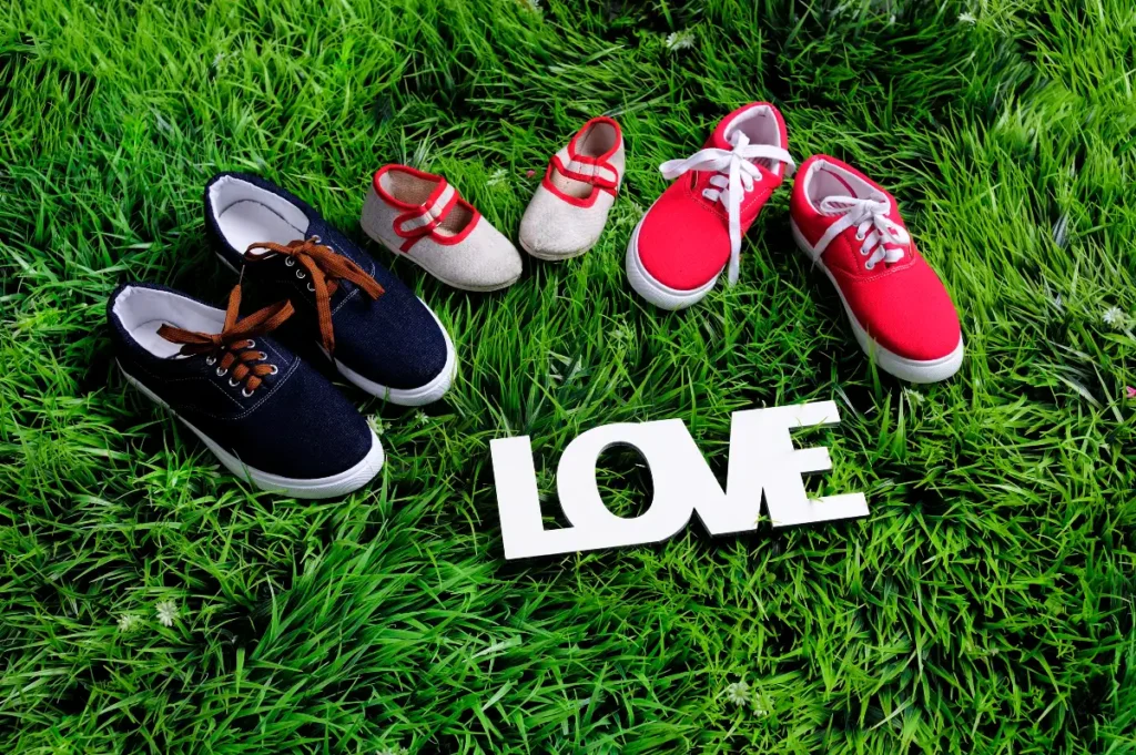 Love Shoes Family Growing