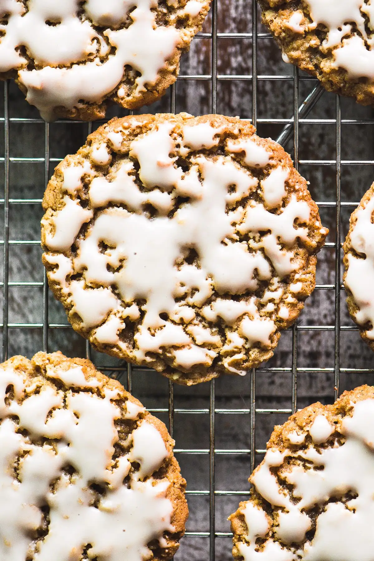 Maple Glazed Oatmeal Scotchies