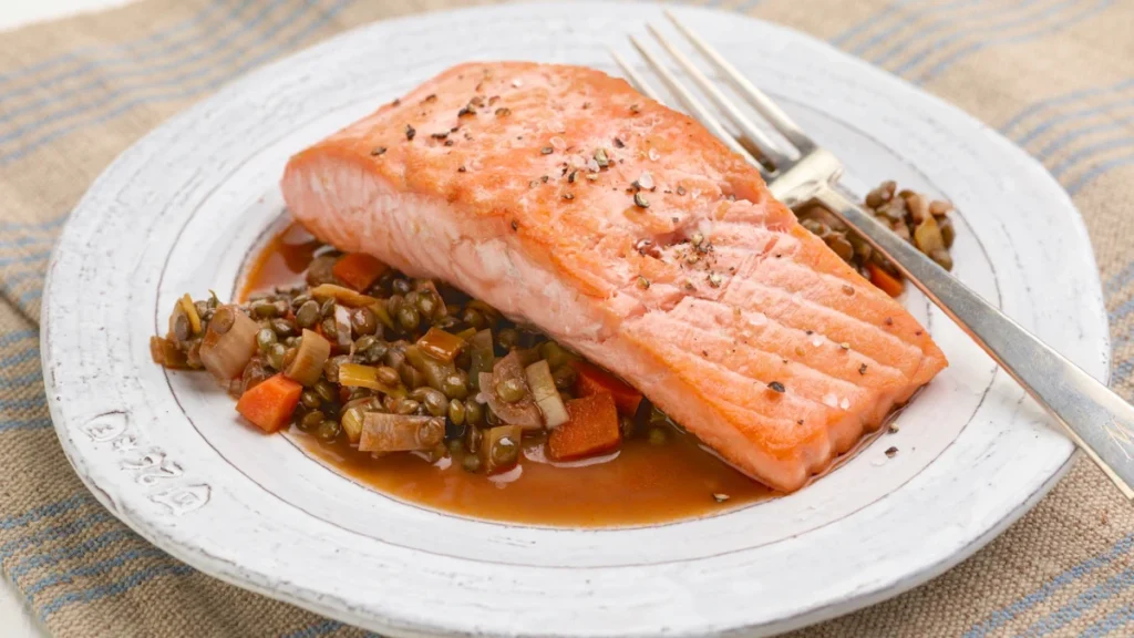 Maple Mustard Salmon