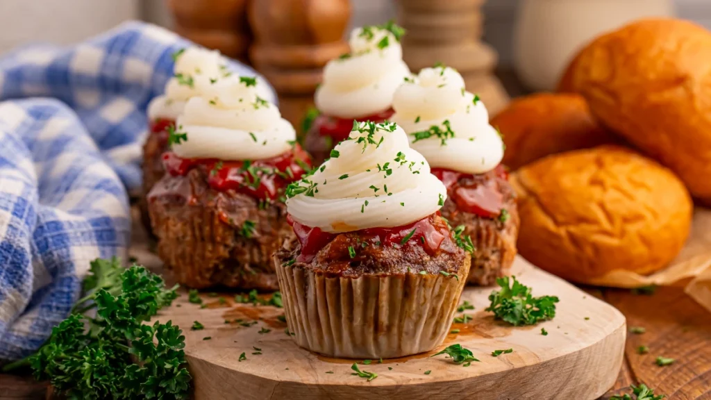 Meatloaf Cupcakes