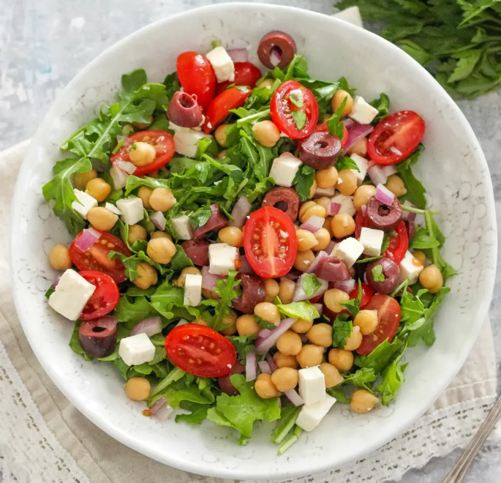 Mediterranean Chickpea Salad