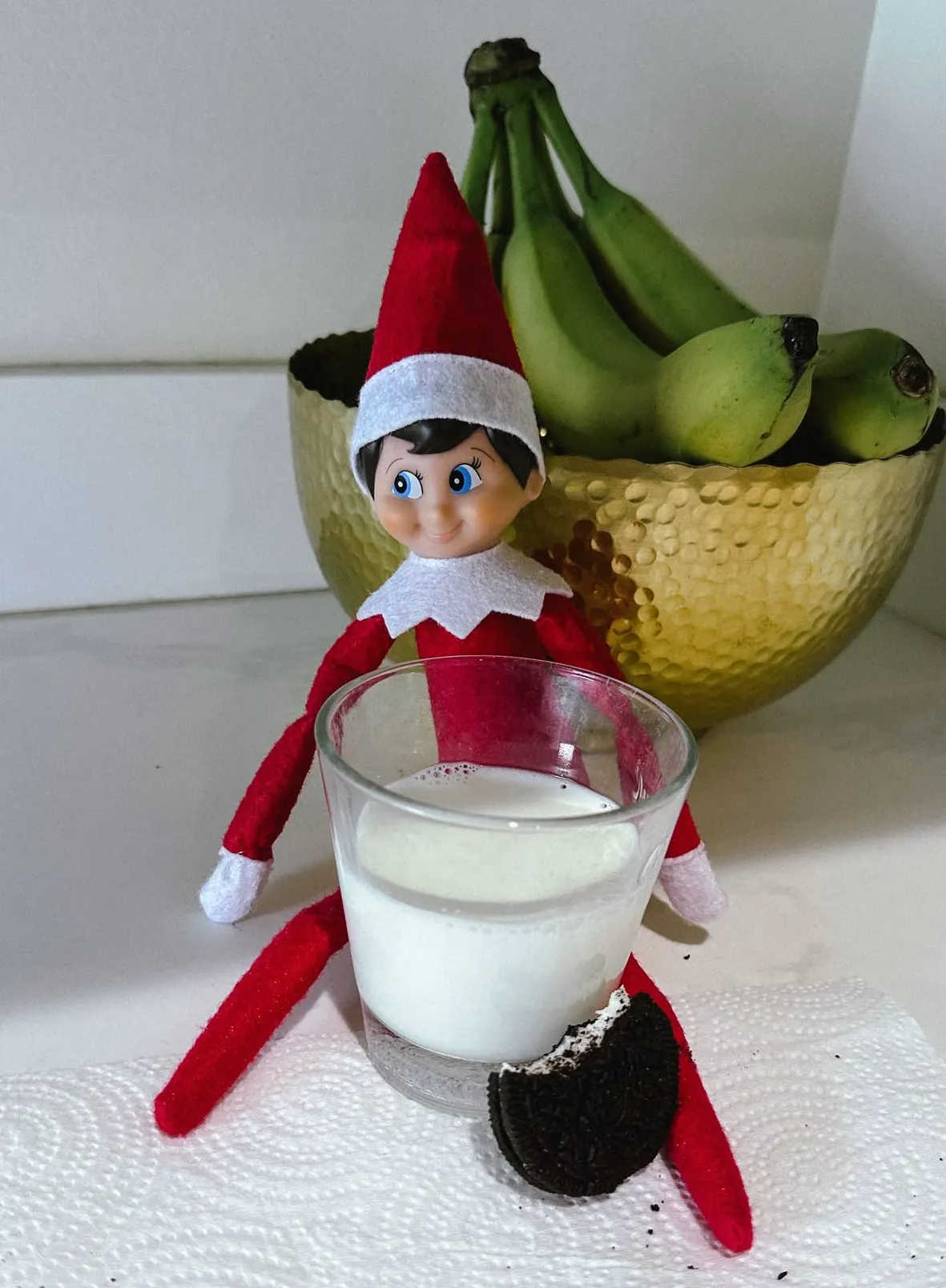 Milk and Cookies Snack Time