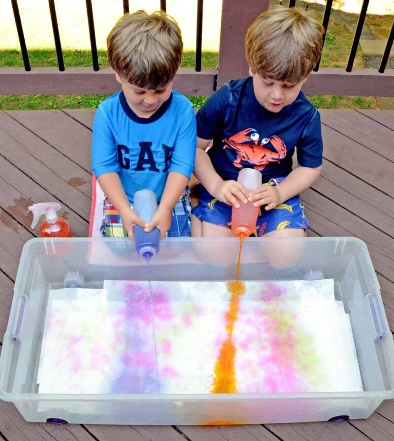 Milk and Food Coloring Science